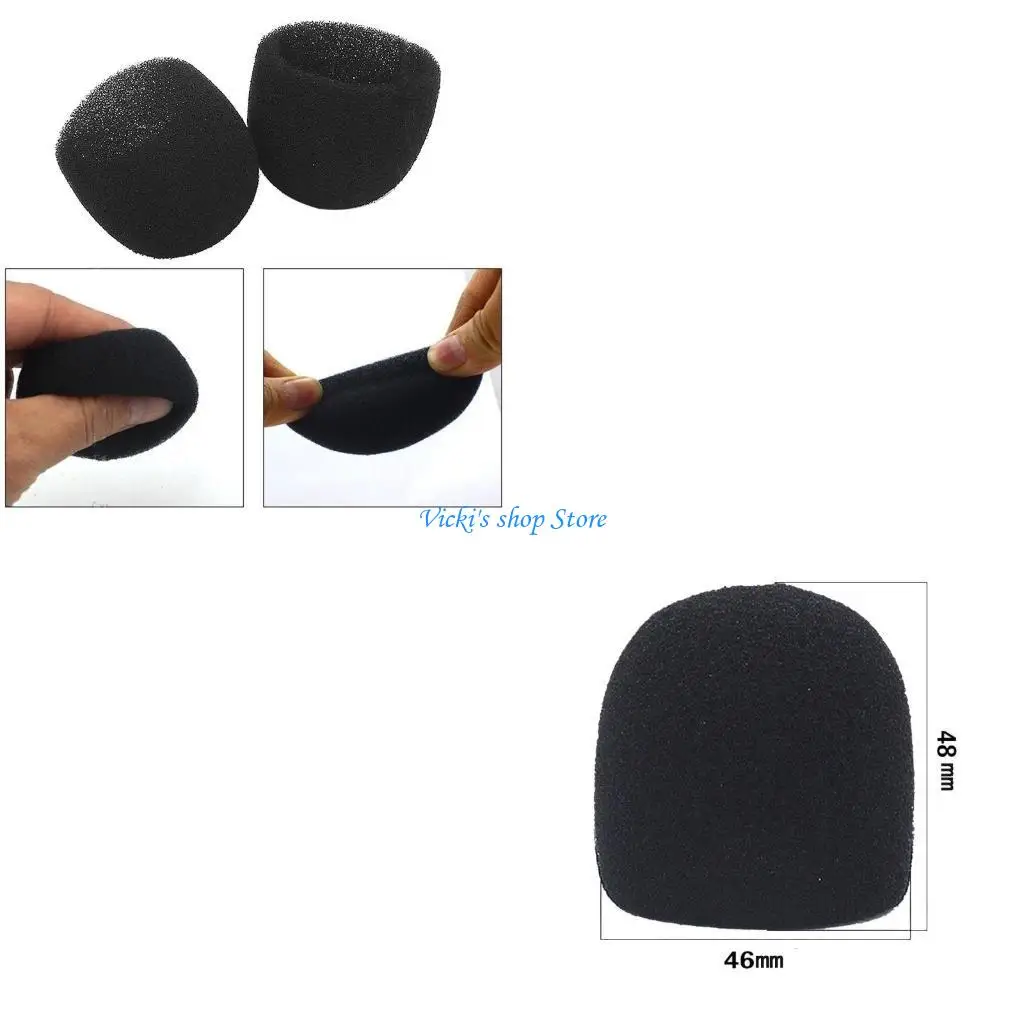 

Professional Mics Cover Foam Cover Mics Windscreen for SLX24 PGX24 PG58 BETA58A