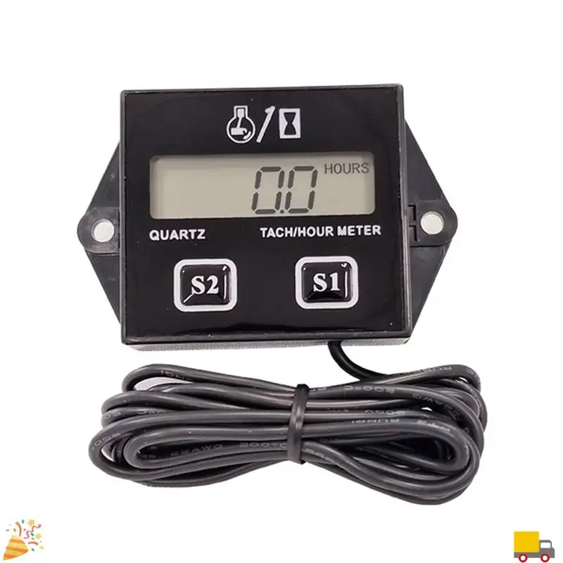 شاشة ديجيتال مقياس سرعة الدوران مقياس حثي محرك السكتة الدماغية شاشة الكريستال السائل لقارب محرك السيارة