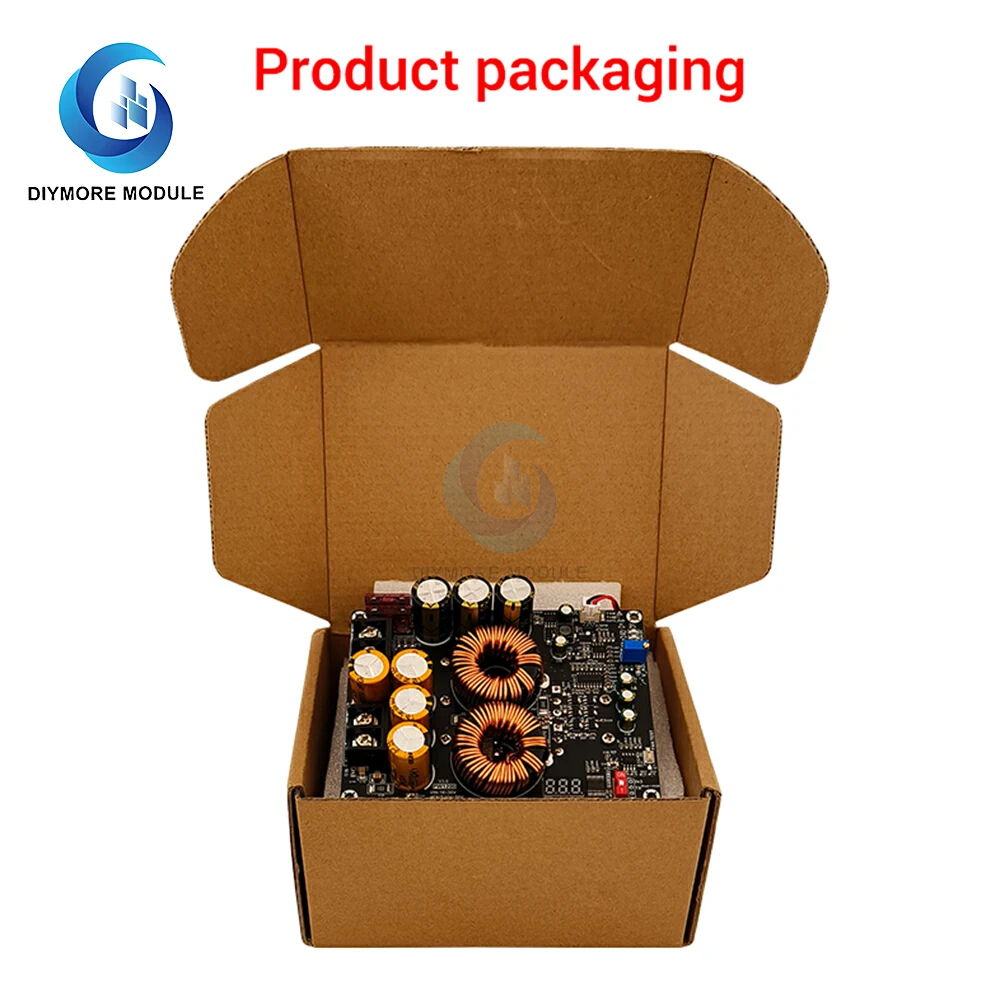 1200W 50A 고전류 부스트 전원 공급 장치 모듈 듀얼 인덕터 오디오 증폭기 PW1200용 전체 전력 저 리플 전원 공급 장치