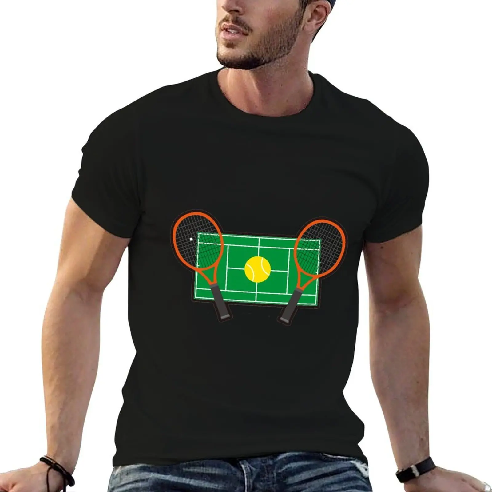 

Tennis T-Shirt t shirts with prints man t shirts high quality luxury brand T-Shirt