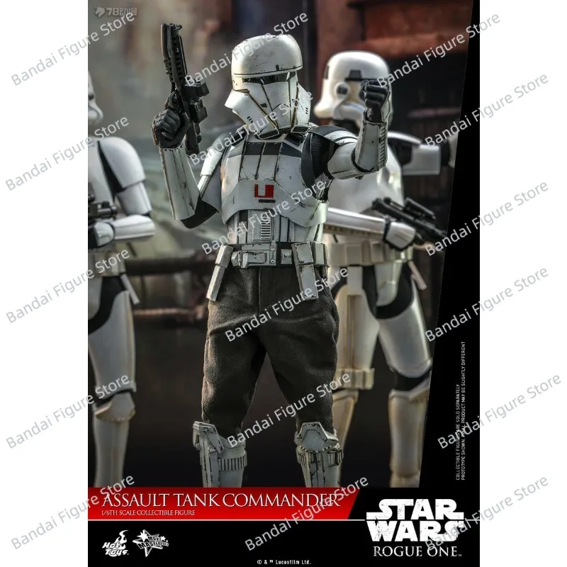 HOTTOYS HT MMS587 1/6 Scale Assault Tank Commander Action Figure Rogue One: Star Wars Story Series 12 "ชุดทหารชาย
