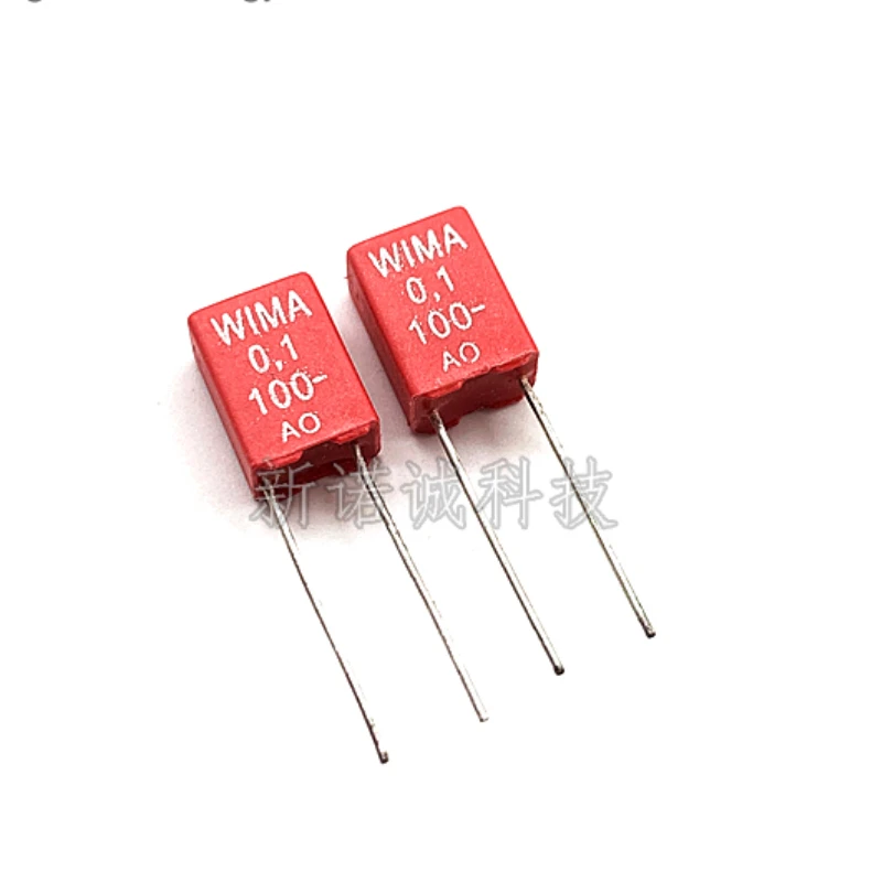 5pcs/50pcs Germany WIMA 104 100V 0.1UF 100V 100nF MKP2 Pitch 5mm Film Capacitor