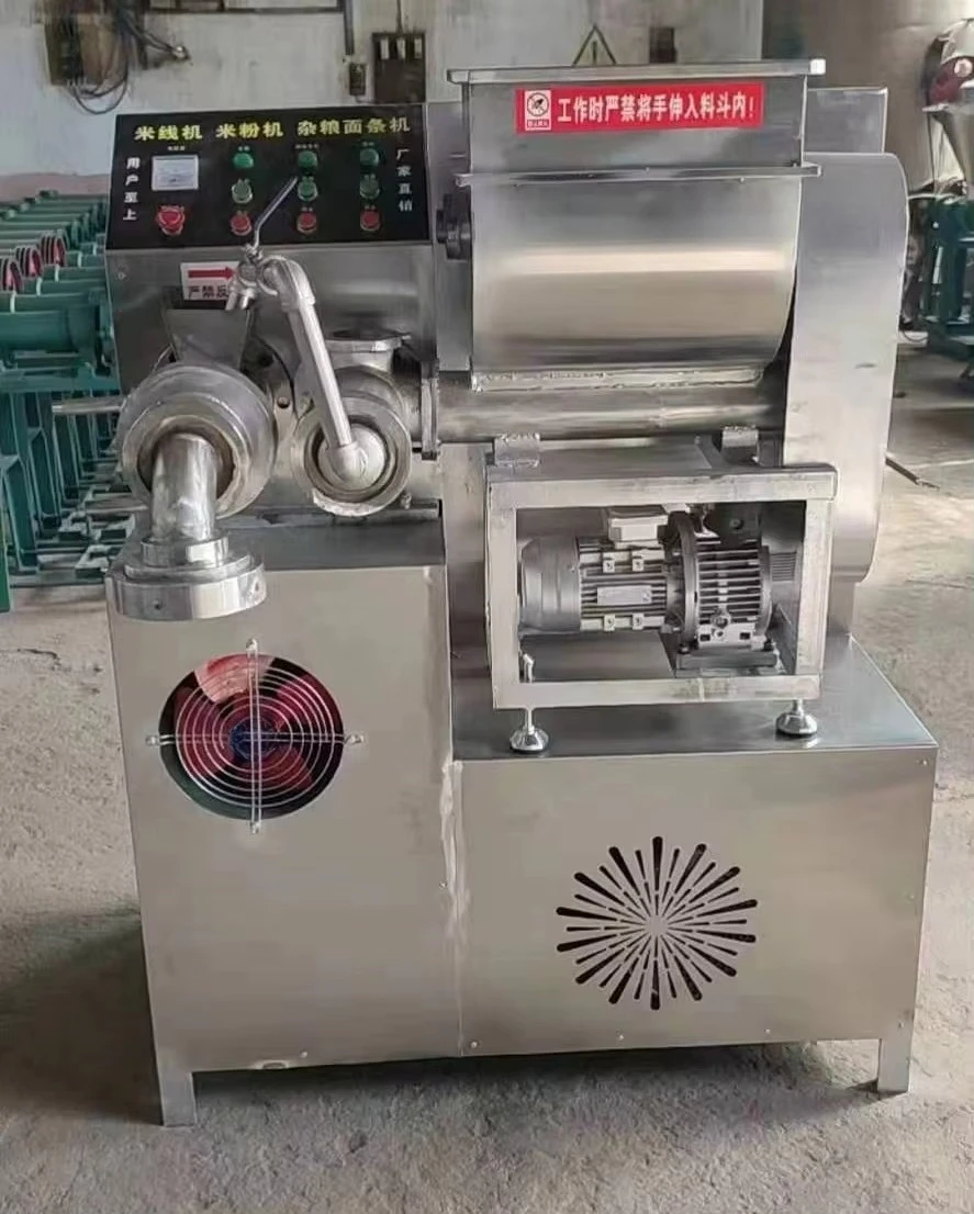Automatic Dry Pulp Rice Noodle Machine Extruder Noodle Making Machine for Sale