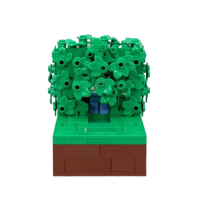 

MOC Building Block Homer Backing Into the Bushes Technology Bricks Birthday Christmas Holiday DIY Gifts Adults Toys