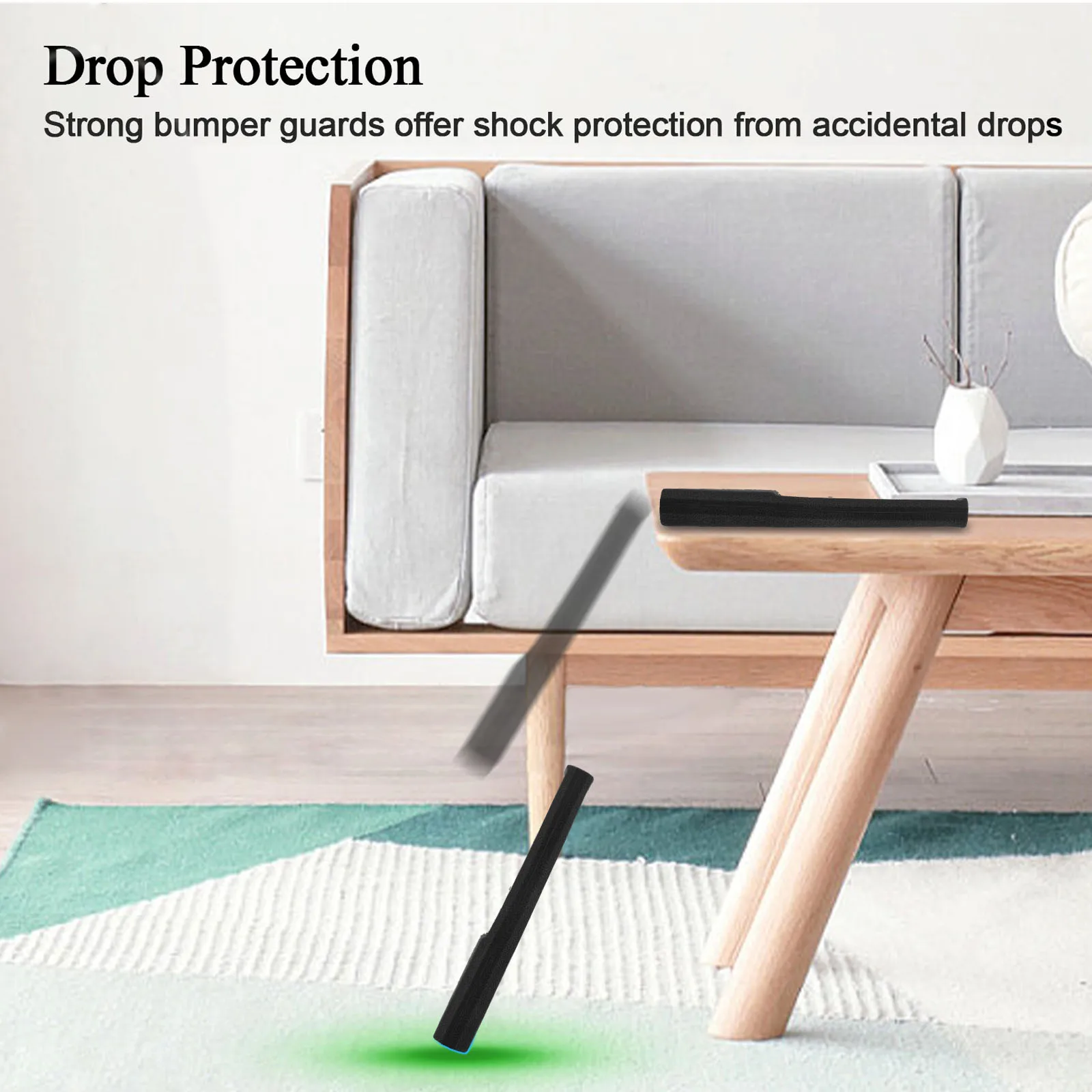 Housse de protection pour télécommande, compatible avec Samsung Smart TV BN59-01385B BN59-01386D BN59-01390A BN59-01385A TM2280, coque en Silicone