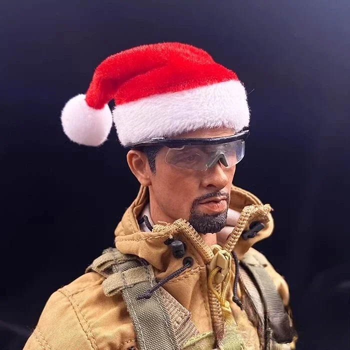 Escala 1/6, soldado masculino/femenino, Navidad, múltiples colores, sombreros, bufanda, modelo para figuras de acción de 12 pulgadas, accesorios para el cuerpo