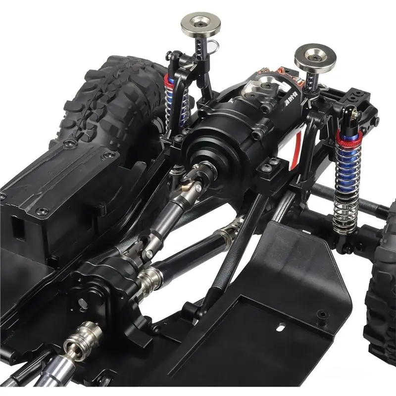 FBIL-Front Mount SCX10 II Transfer Case Drive Shaft Gearbox Set Planetary Transmission For 1/10 RC Crawler 90046 Chassis A