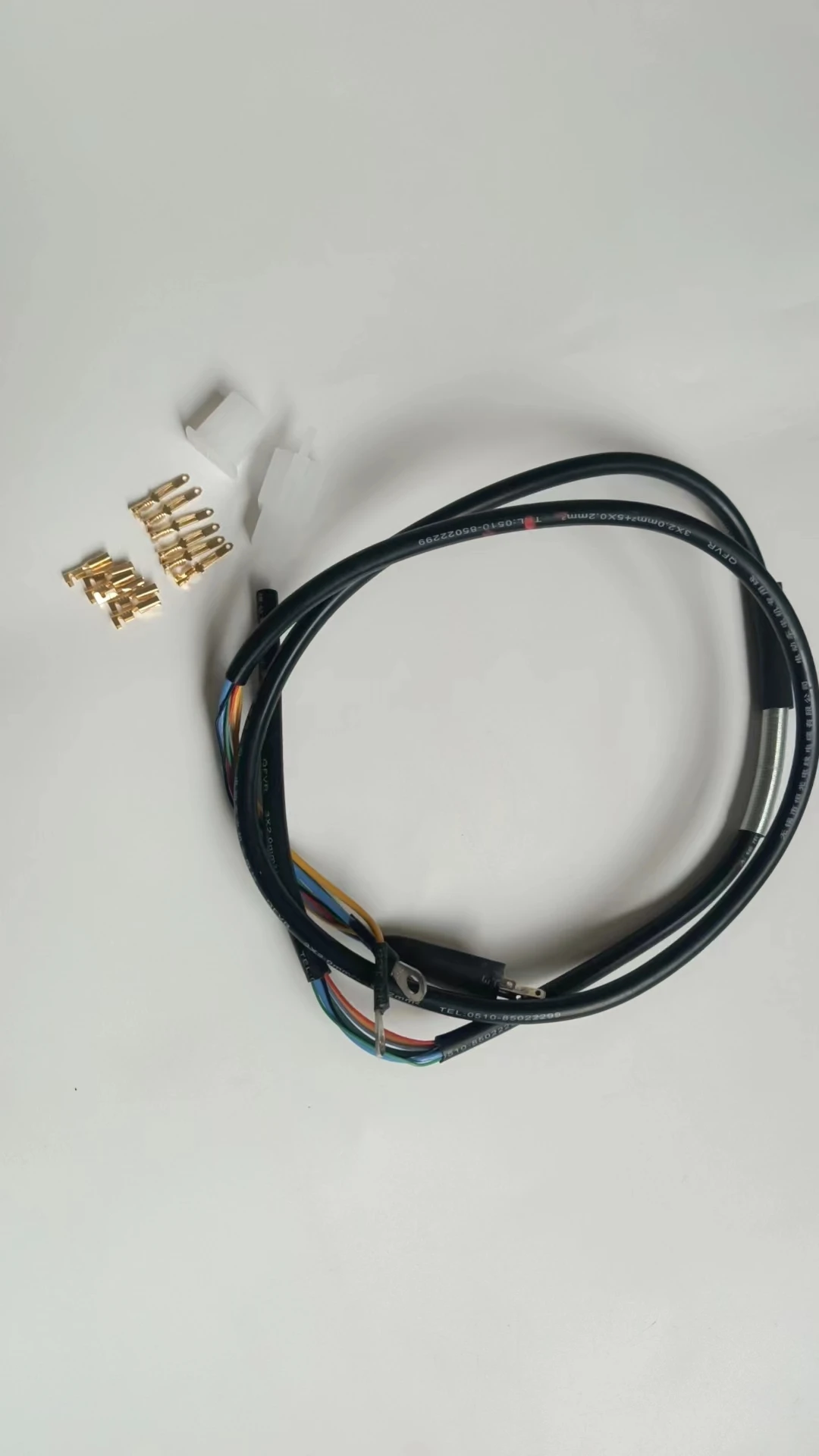 E-bike 250/350/500/800/1000W(1.5/2.0 /2.5/3.0mm²) Motor Cable With 5 Wires Hall Senor Connector Hub Motor Cable Wire