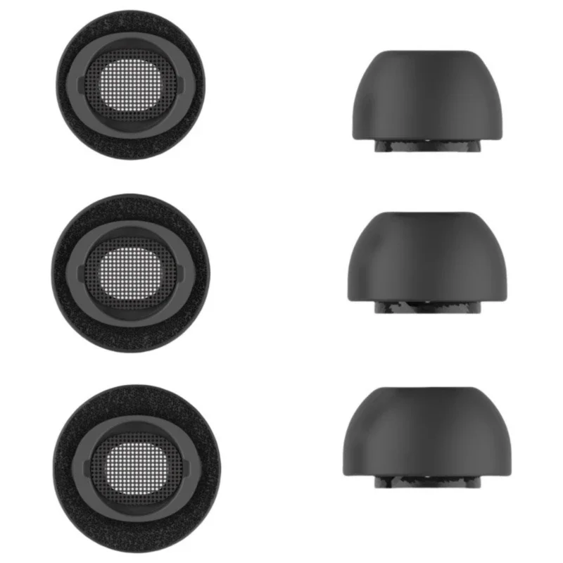 3 пары губок с эффектом памяти, силиконовые насадки для ушей для Samsung Galaxy Buds3 Pro, беруши, беспроводной чехол для наушников, силиконовый чехол