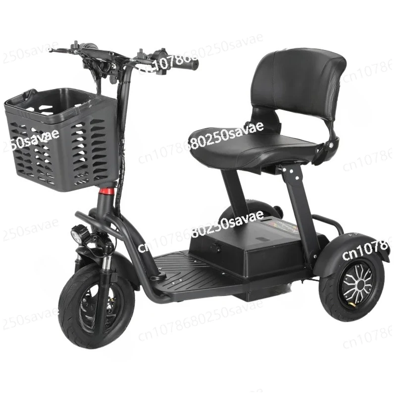 

1000 Вт мощный дорожный 3-колесный легкий складной мобильный самокат для пожилых людей 48 В небольшой электрический трехколесный самокат для взрослых