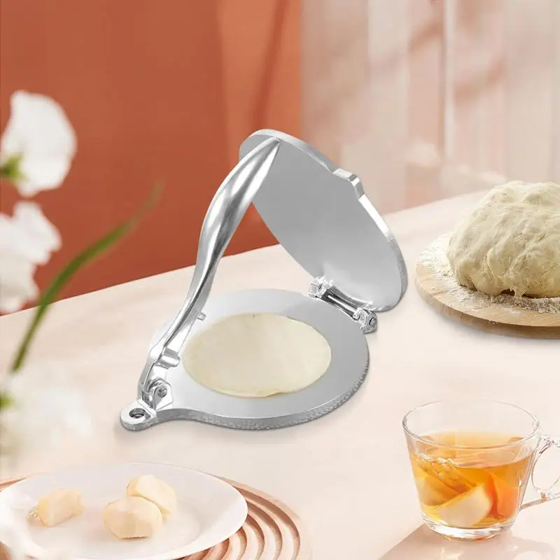 Tortilla Press Maker Manual Foldable Dough Wraps Presser Dumpling Skin Presser For Burritos Ravioli Kitchen Tool And Accessories