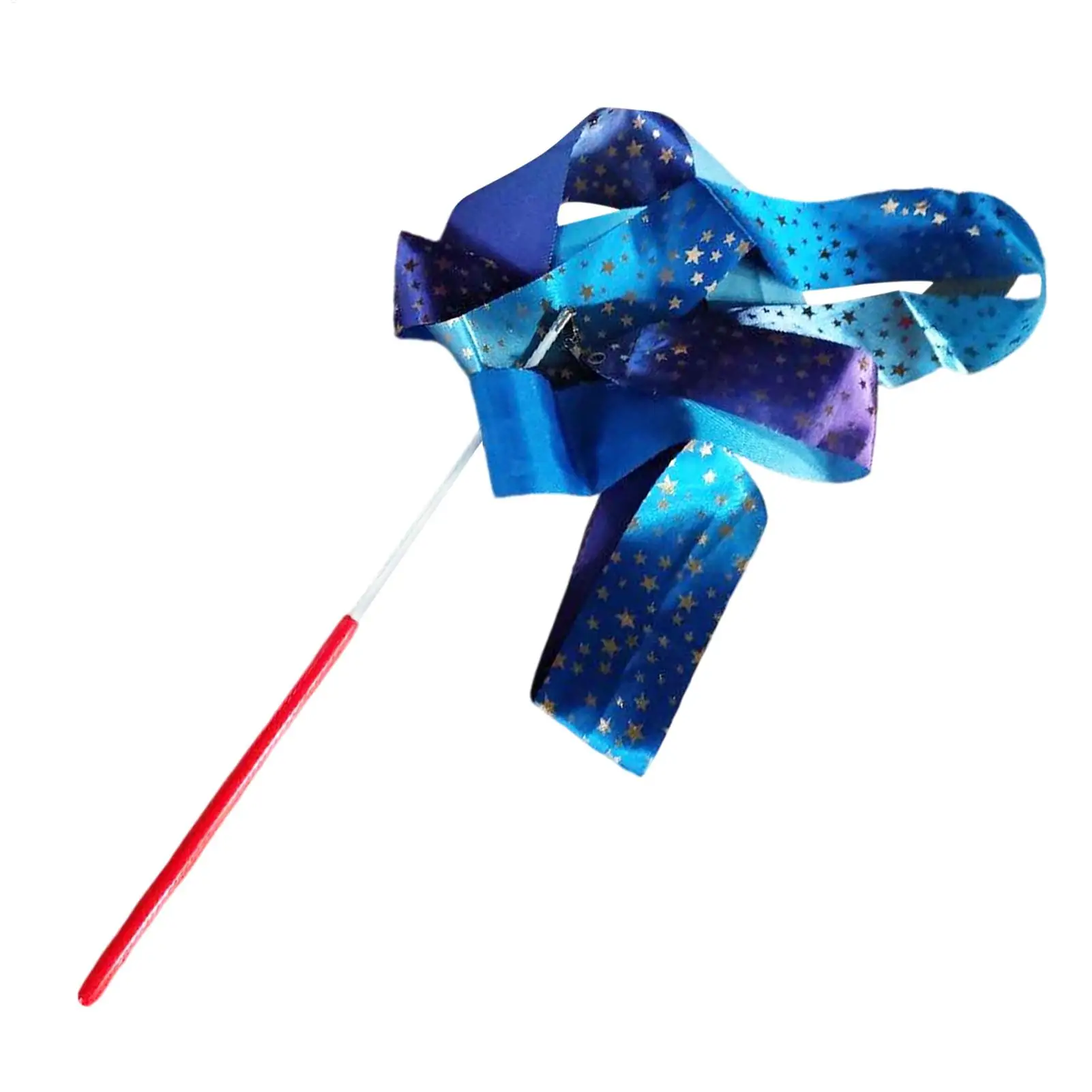 Ribbon Dancing Wands Long Twirling Sparkly Gradient Streamers Gymnastics Rhythmic Play Props for Parties Classrooms Talent Shows