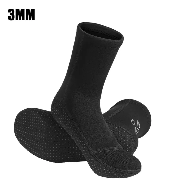 OUZO-Calcetines de buceo de 3mm para hombre y mujer, medias antideslizantes resistentes al desgaste, de secado rápido, para playa