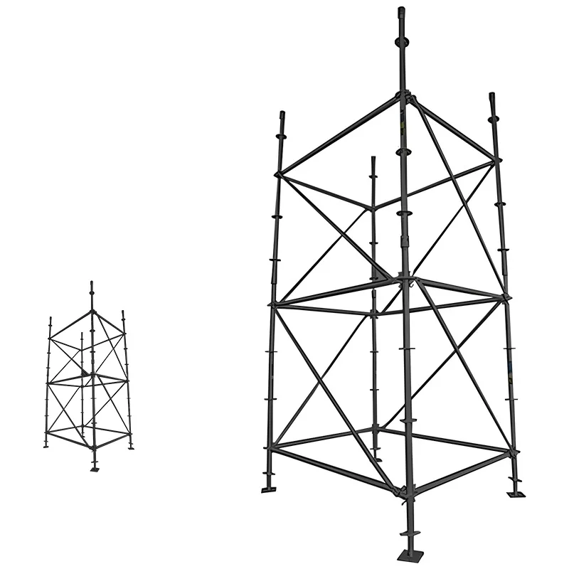 تركيب سقالات شديدة التحمل، سقالات بناء قفل حلقي، سقالات مهرجان الموسيقى