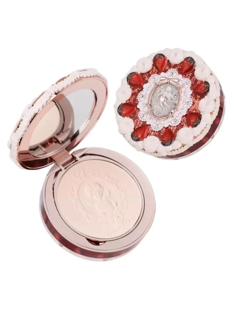 

Little Angel Flower Knows Strawberry Cupid serie Highlight Face Powder iluminador Makeup Contour Highlighter Palette 8g/0.3Fl.oz