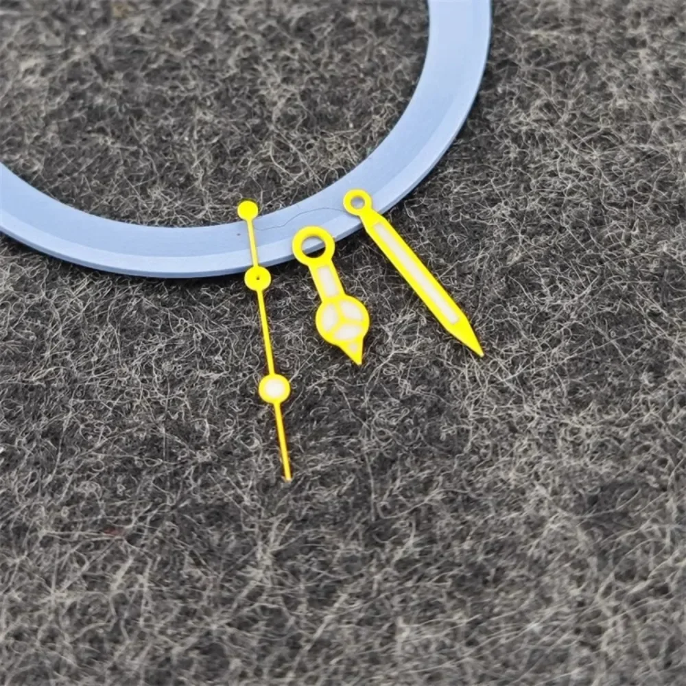 Green Luminous Watch Hands Colorful Pointers Men's Fashionable Wristwatch Accessories Replacement Parts for NH36 / NH35 Movement