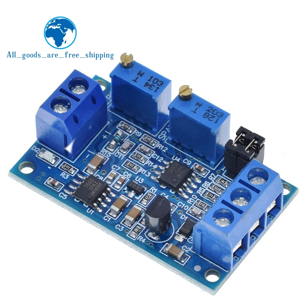 Current To Voltage Module 0 -20mA/4 -20mA to 0- 3.3V/0 -5V/0 -10V Voltage Transmitter Signal Converter Module