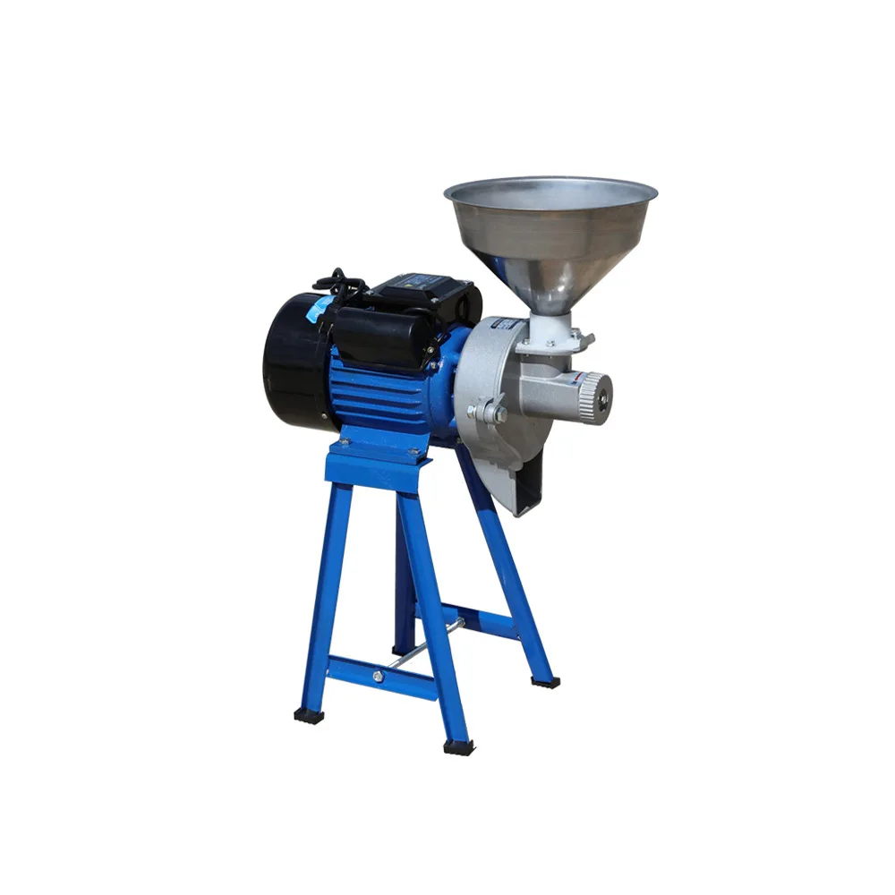 

Мельница для помола зерна и бобов типа 150, для сухого и влажного помола, с регулируемой толщиной помола, каменное жернововое колесо для измельчения.