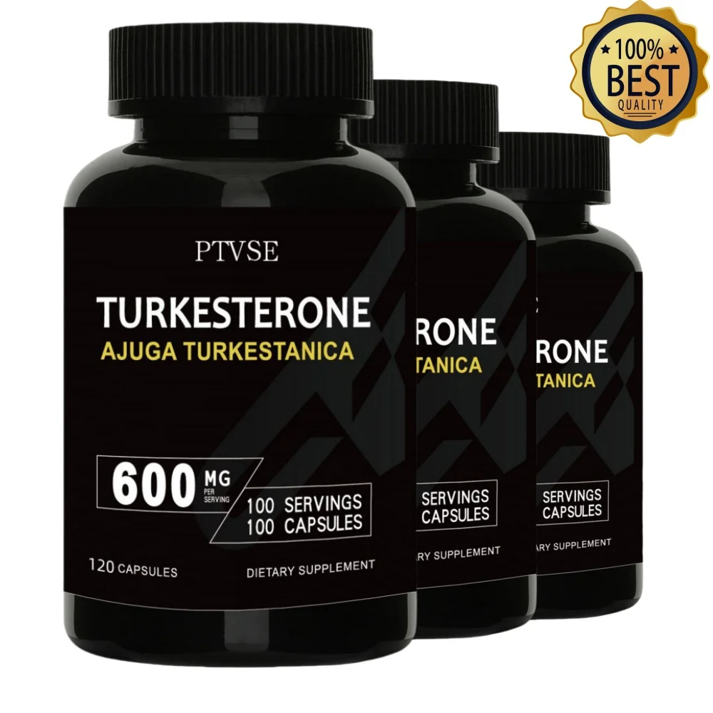 Ptvse Strength TURKESTERONE Supplement - Enhances Endurance, Muscle Mass, Increases Motivation and Strength, Improves Vitality