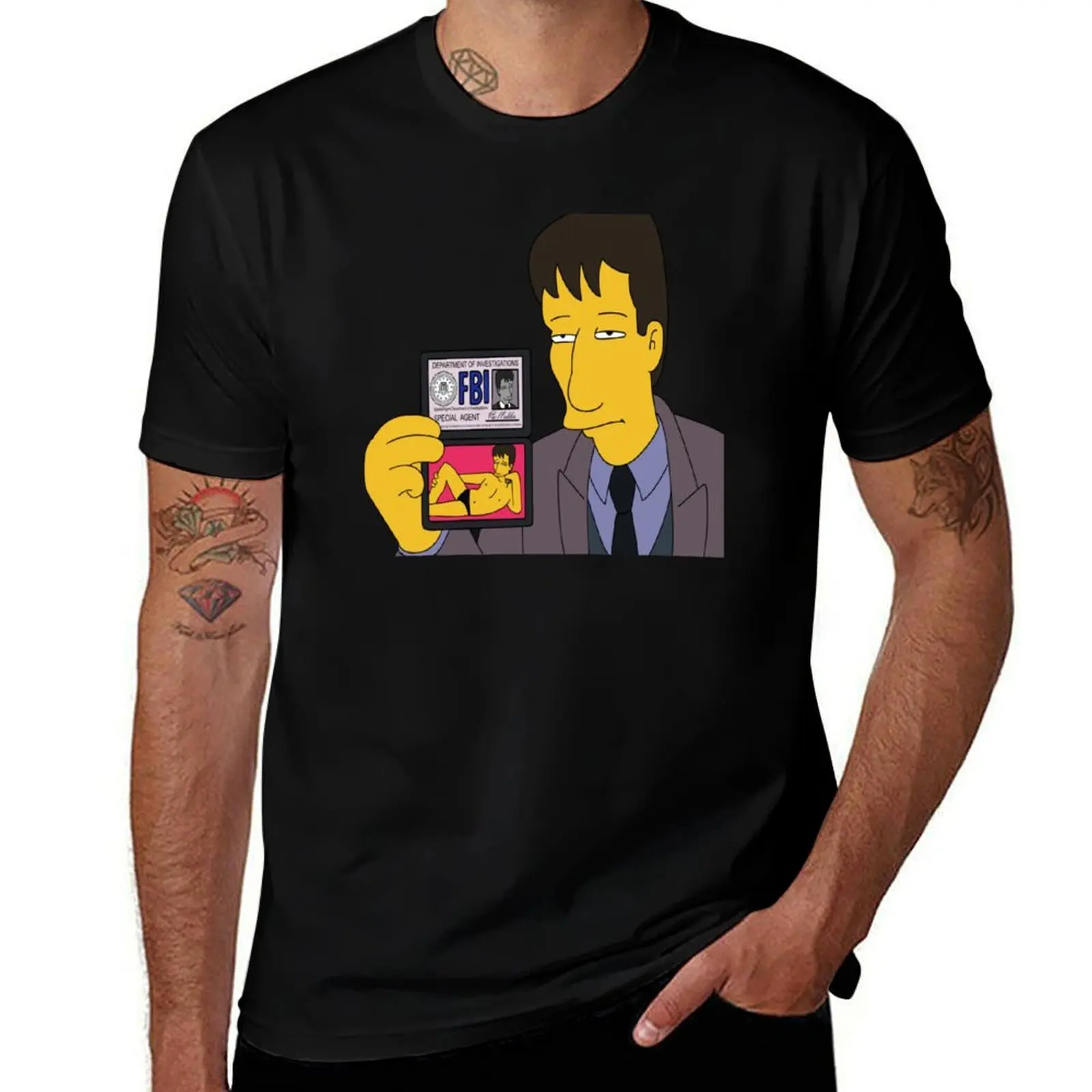 agent mulder fbi T-Shirt Comfort Stretch Tee Shirt T-Shirt
