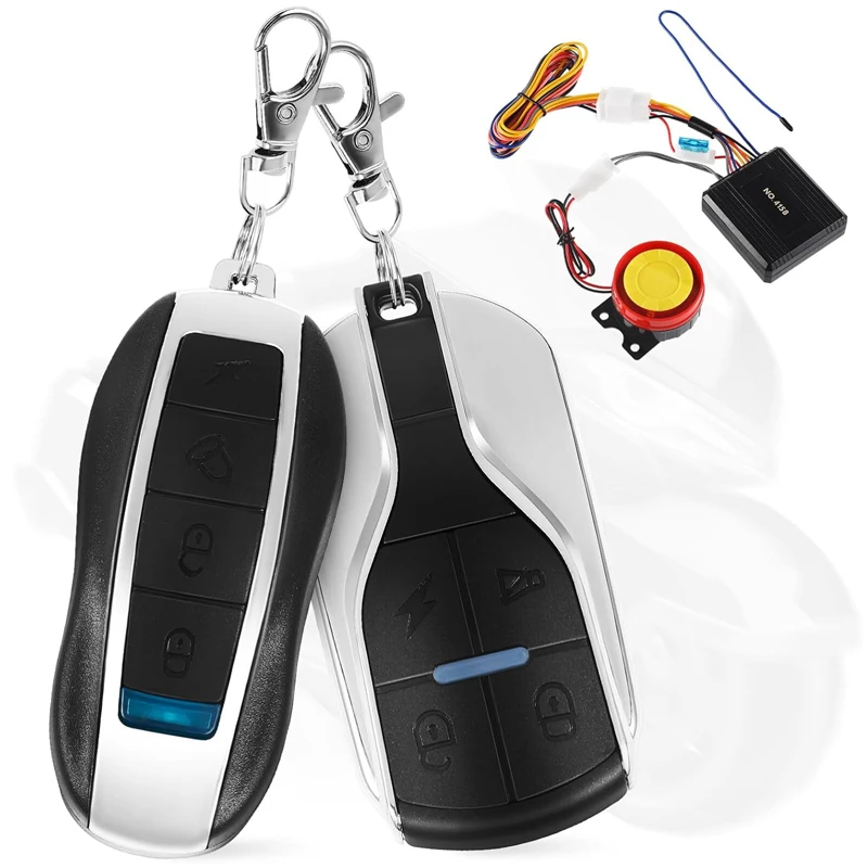 

Универсальная система сигнализации для мотоцикла, 12 В, противоугонное устройство с поиском мотоцикла и дистанционным запуском, регулируемая чувствительность, скутеры