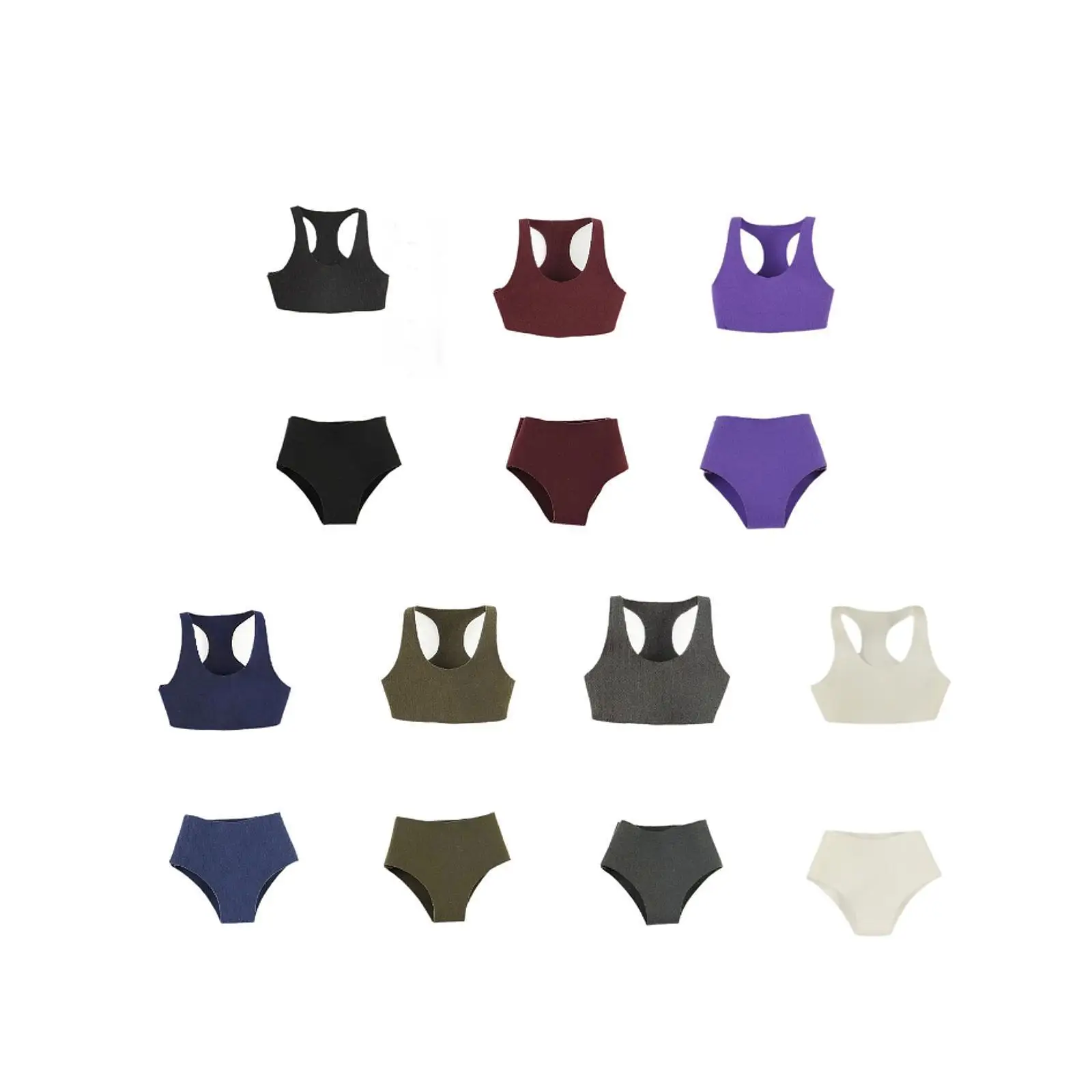 Ropa femenina a escala 1/6, ropa para muñeca de 12 pulgadas, colección de trajes de baño 1:6, traje de baño de moda en miniatura, ropa de figura de acción