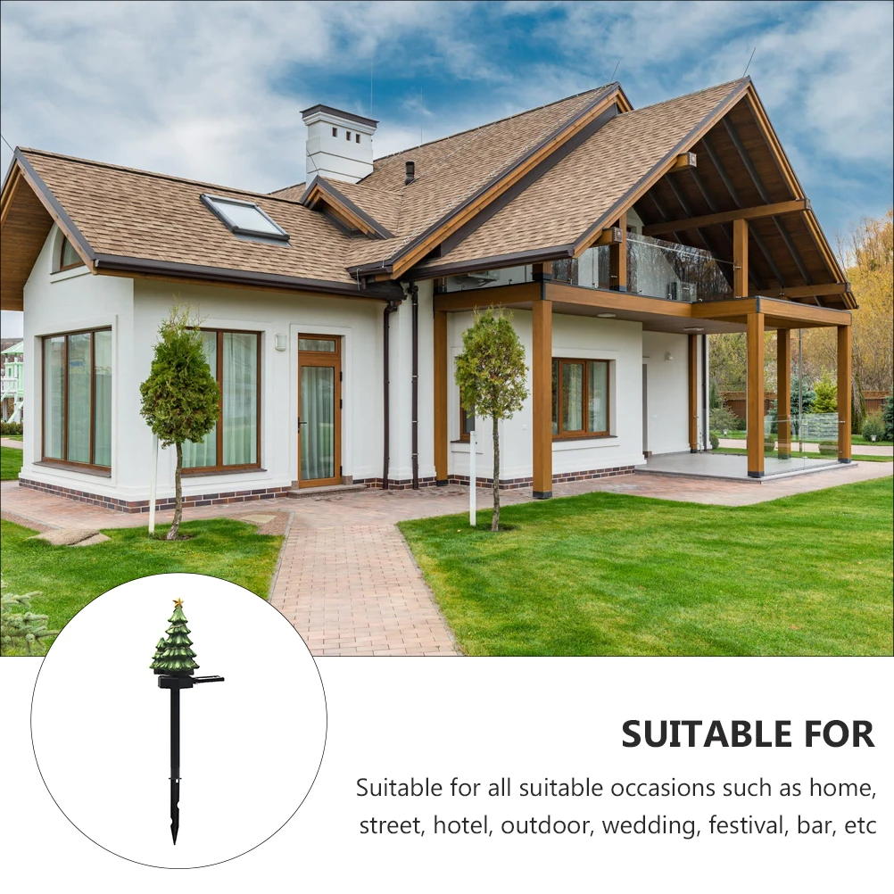 

Solar Ground Plug Light Christmas Garden Lights -solar Outdoor Lawn Landscape Powered outside