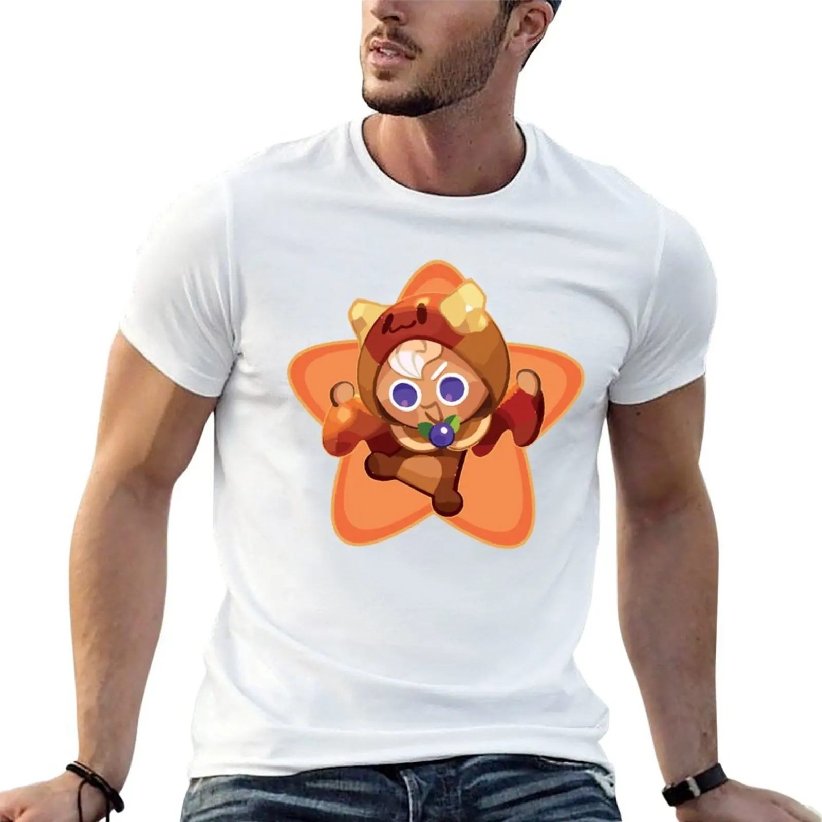 

Pancake cookie run kingdom T-Shirt t shirt custom print funny t shirts man graphic t shirts for man T-shirt