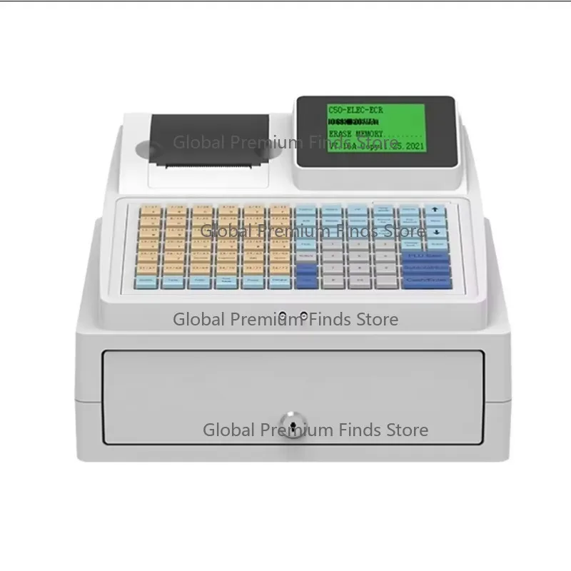 Z-68 58mm Thermal Printer Electronic Cash Register POS Machine Wi-Fi 6 Bluetooth 5.2 for Point Sale Systems 1 Year