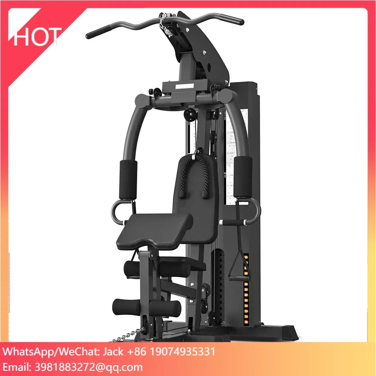 Gym Fitness Equipment Indoor Single Station Gym Machine Multi Functional Body Building Push-up Station