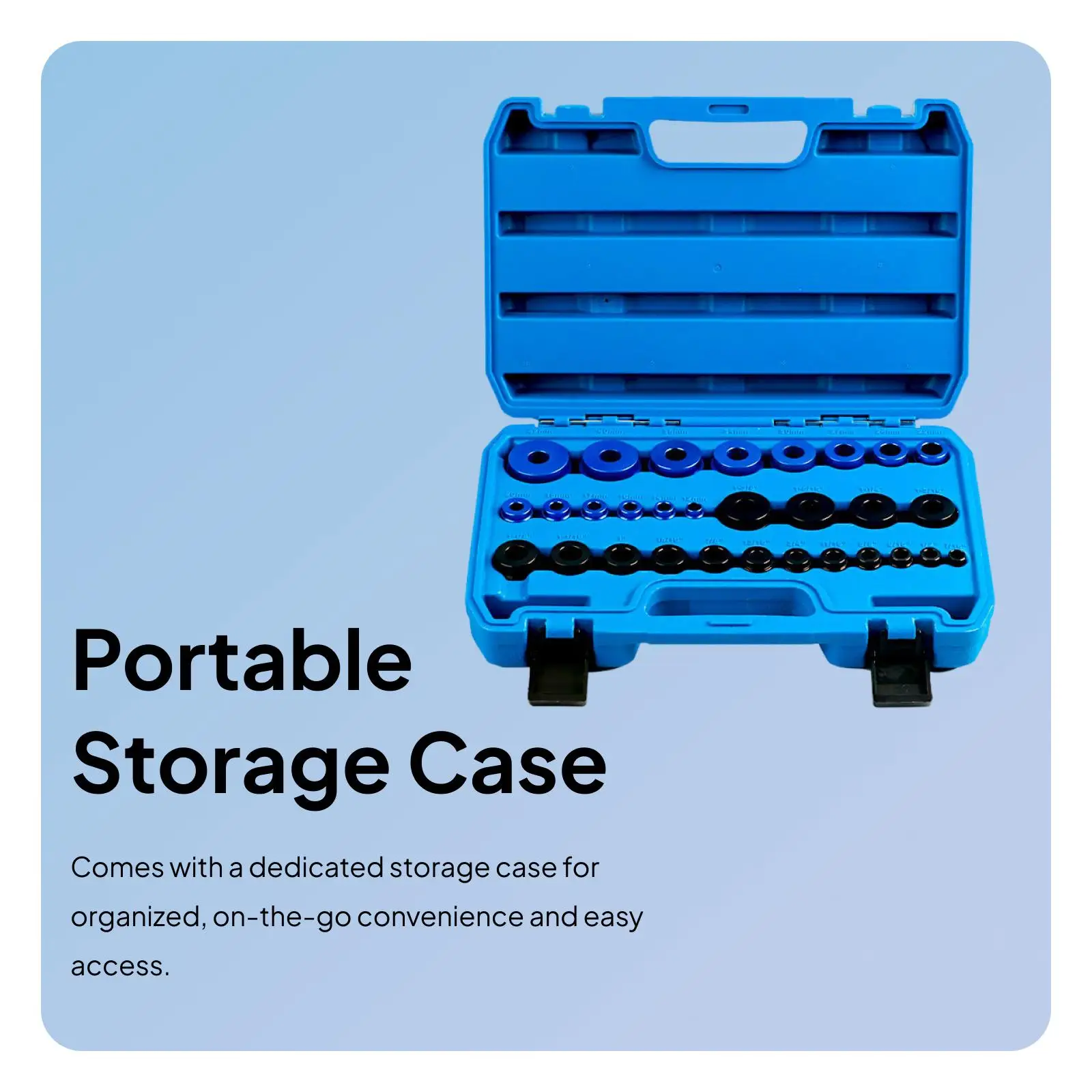 

30x Bearing Race Seal Driver Disc Tools Wheel Bushing Installation Set Practical Accessories for Automobile Trucks