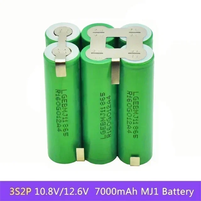 18650 MJ1 3500Mah 20 Amps 3S 4S 5S 6S 8S 7.4V 12.6V 14.8V 18V 25.2V 29.6V Voor Schroevendraaier Batterijen Lassen Batteri