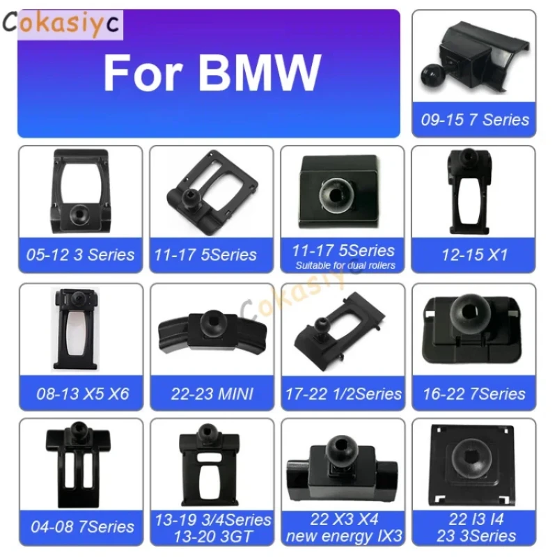 BMW X1 X2 X3 X4 X5 X6 X7 I3 I4 3 4 시리즈 미니 에어벤트 브래킷 클립용 차량 전용 휴대폰 거치대 특수 베이스