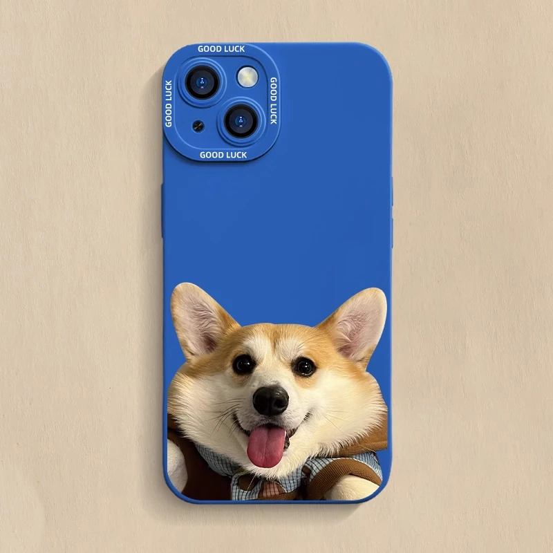 Cute Little Dog Pattern Phone Case For iPhone 17 15 16 14 13 11 12 Pro Max  17 13 11 Pro 16E 14 15 16 Plus SE XR XS X Soft Cover