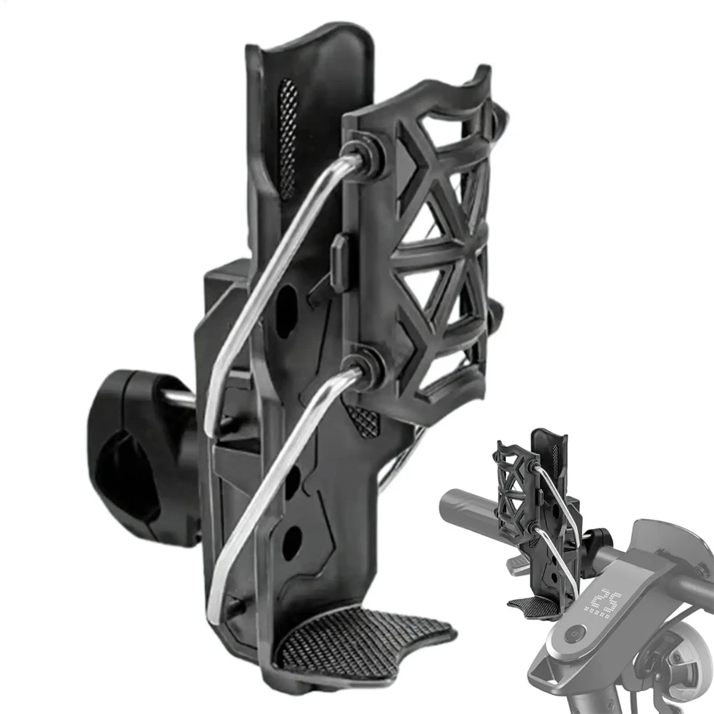 Verstellbarer Motorrad-Getränkehalter, Lenker-Wasserflaschenhalterung für MTB, Rennrad, ADV Motorrad, Getränkehalterung – Detail 17
