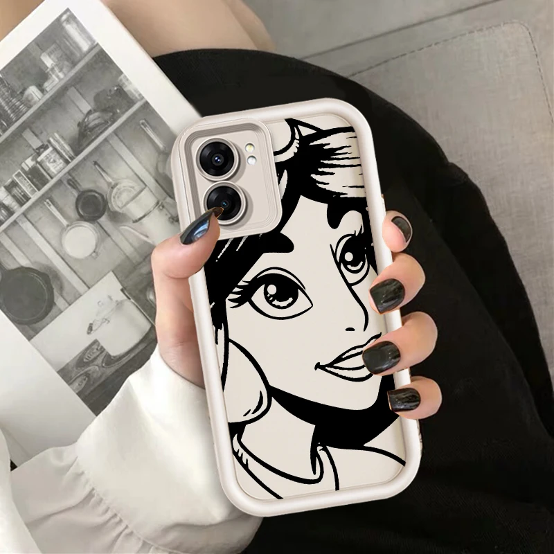 Disney Aladdin Cool Art Eye Ladder For OPPO Find X5 X3 A58 A57 A55 A53 A54 A92 A74 A78 A98 A16 A94 A76 A72 5G Funda Phone Case