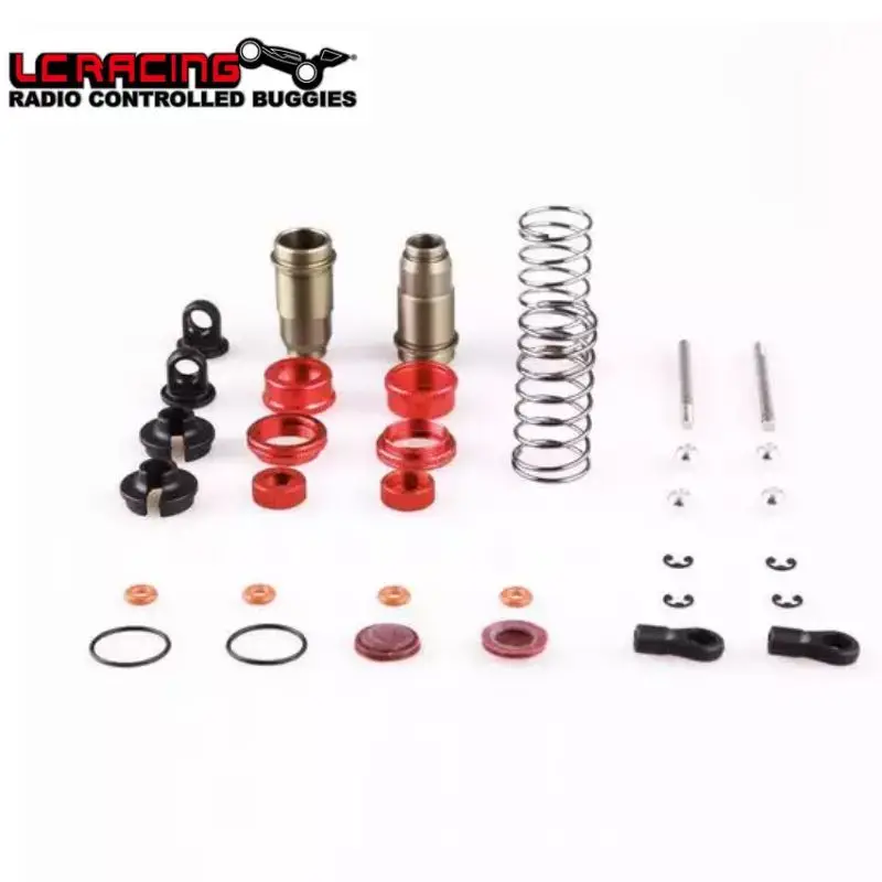 Original LC RACING L6022 Front Shock Set For RC LC For EMB-WRC EMB-RA EMB-1 EMB-SC EMB-DT EMB-T EMB-MT LC12B1 PTG-2