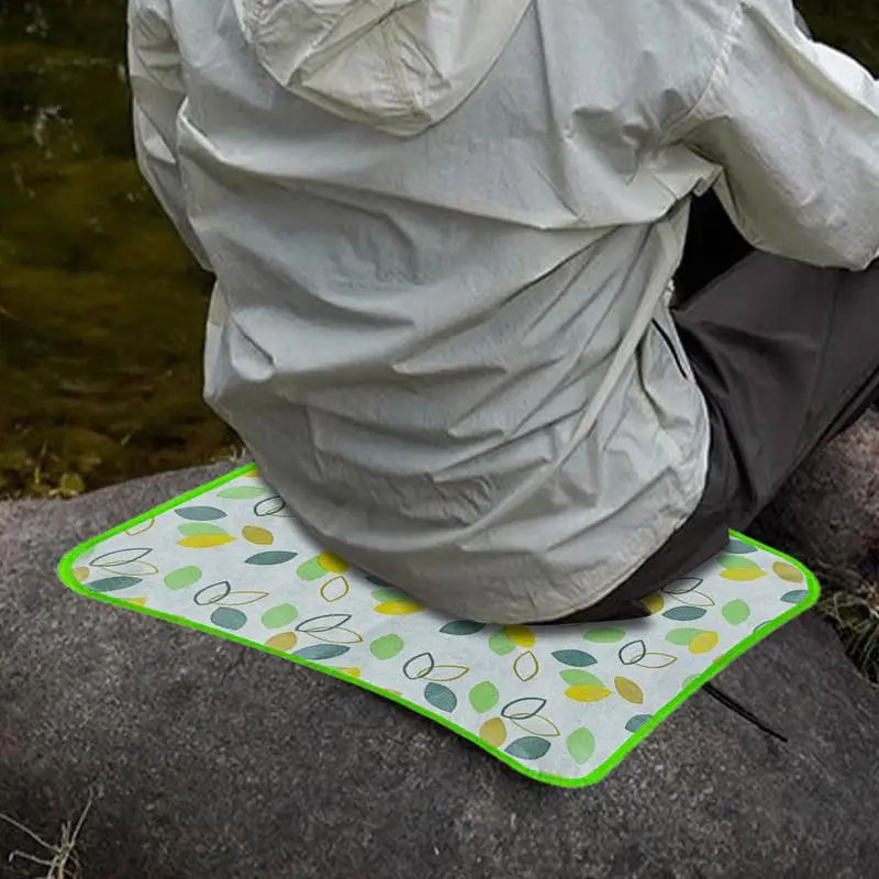 Camping Seat Cushion Waterproof Camping Cushion Portable Sitting Mat Travel Cushion For Outdoor Camping Park Picnic Hiking