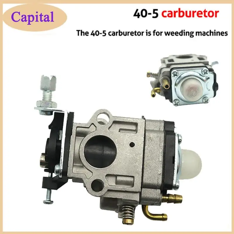 40-5carburetor For Brushcutter 43cc 52cc 49cc Strimmer Cutter Chainsaw 15mm Carburetor Kit MOTO