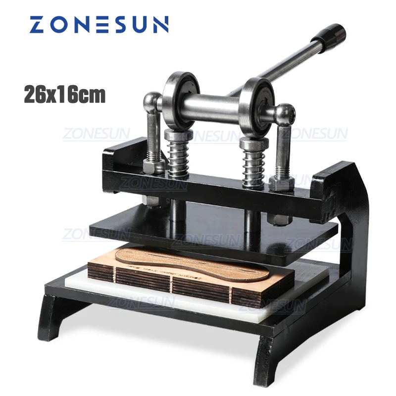 

ZONESUN DM-2616N Leather Die Cutting Machine Handmade Earring Die Cuts Pressing Machine For Punching Clicker Die Steel Rule Die