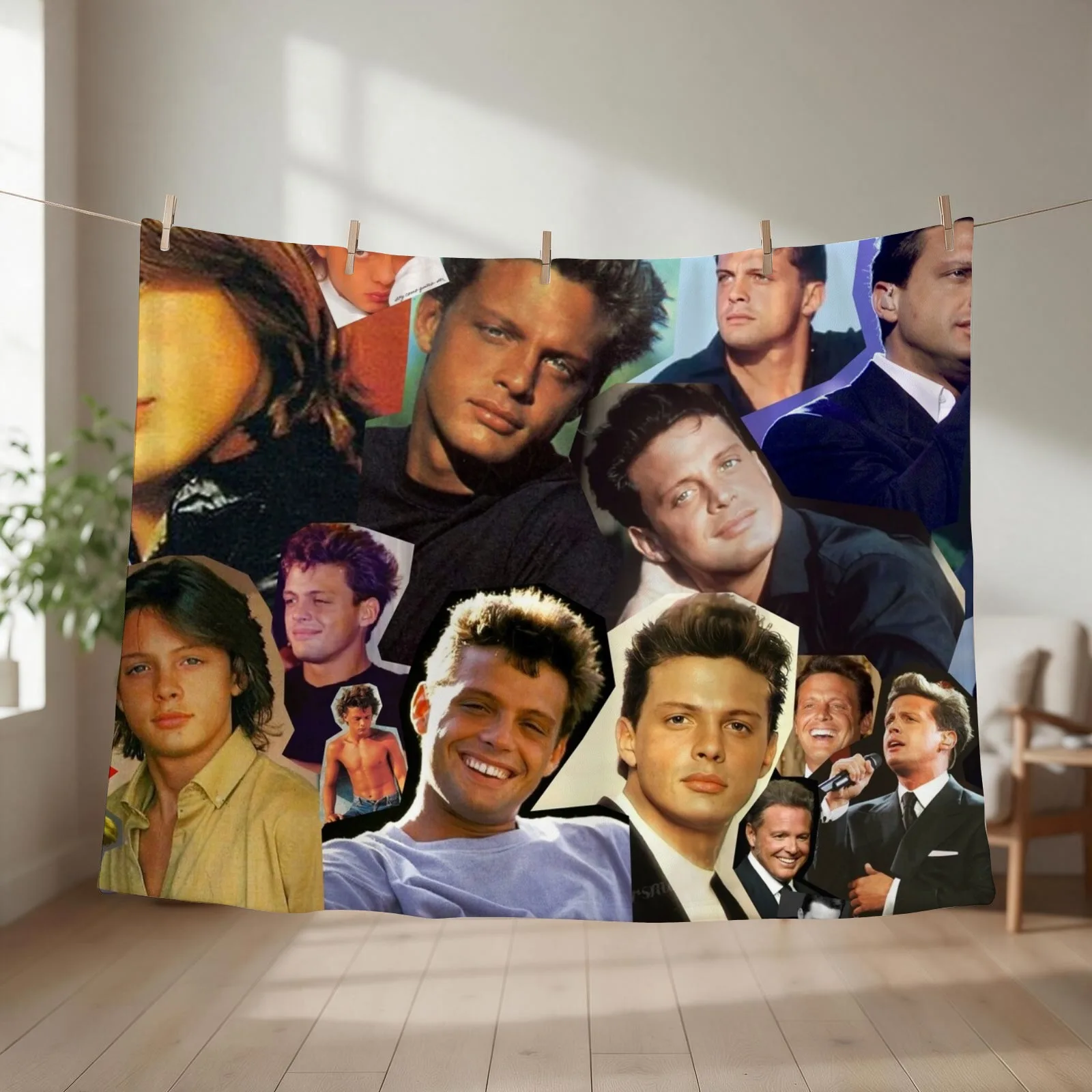Luis Miguel Throw Blanket Fashion Sofas Hairys warm for winter blankets and throws Blankets