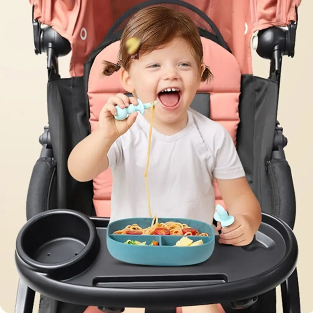 Antislip Stroller Cup Holder Detachable Handy Universal Stroller Tray Convenient Practical Stroller Accessories Pushchair