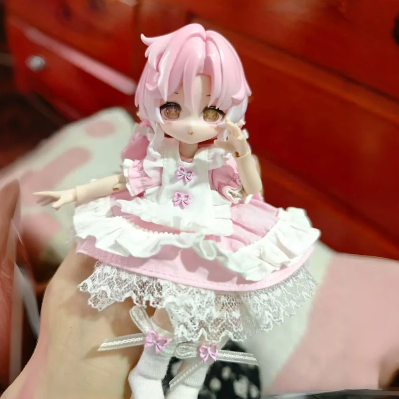 

Аутентичные новые на складе Come4free 1/12 Bjd Mjd August Dessert Fairy Tale Daily Style Series Одинаковая одежда Праздничные подарки