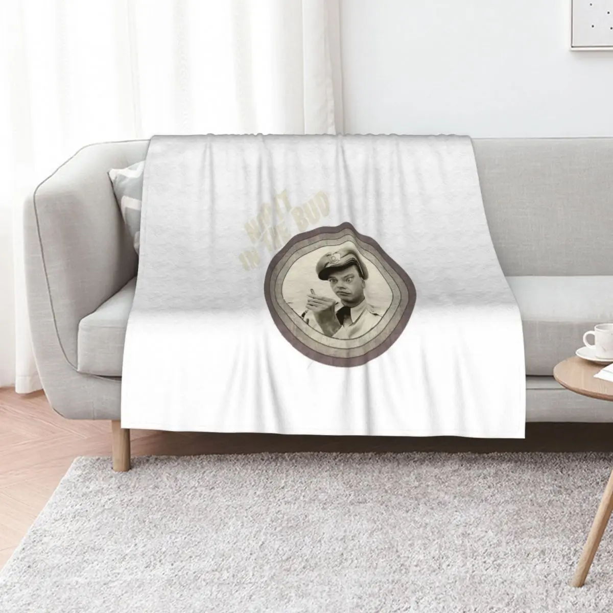 

Andy griffith Nip It In The Bud Retro 1960s Throw Blanket Luxury Brand valentine gift ideas bed plaid Extra Large Throw Blankets