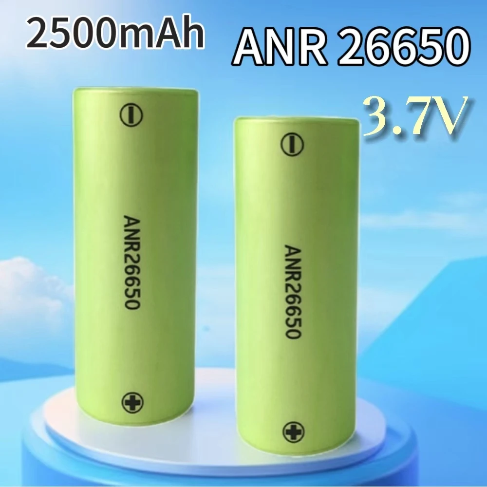 ANR26650 3.7V 2500mAh Rechargeable Li-ion Battery Suitable For Our  Toy Tool The Strong Light Flashlight Etc