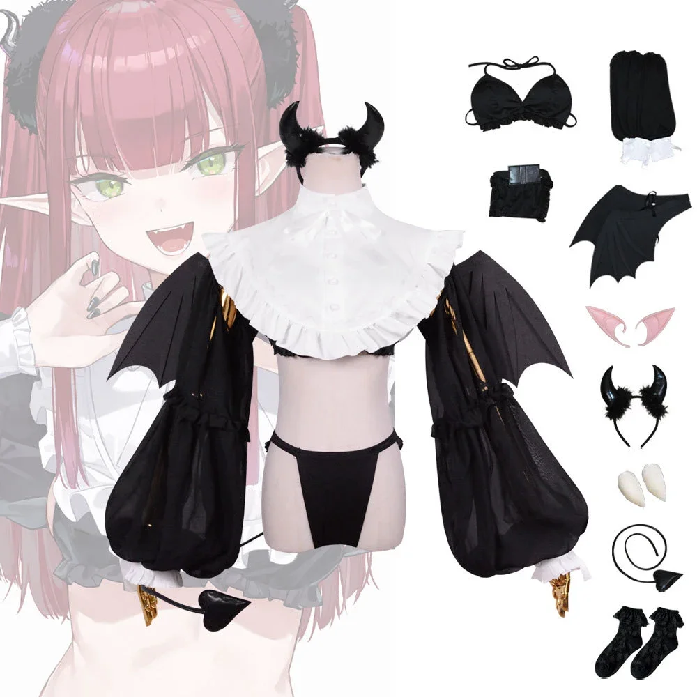 

Аниме Rizu Kyun Косплей Костюм My Dress Up Darling Косплей Костюм Китагава Марин Бикини Kuroe Shizuku Genshin Impact 2025