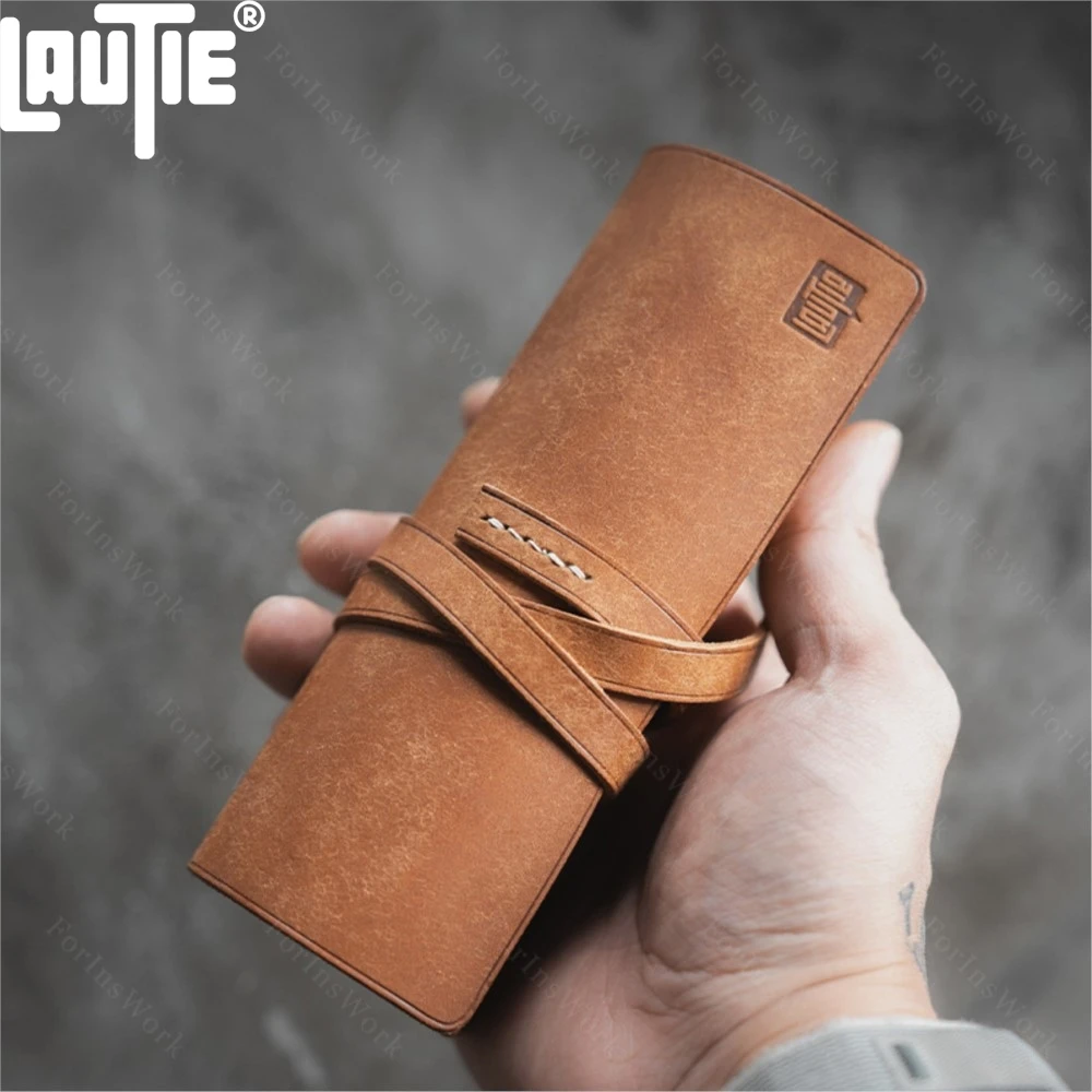 LAUTIE Handmade EDC Storage Reel Holster Push Slider Gyro Portable Carry-on Toy Storage Bag