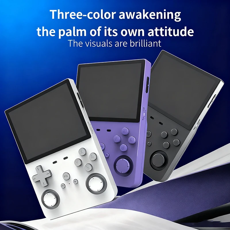 Console di gioco portatile retrò portatile Open Source L35 Mini + schermo IPS 10000 giochi integrati Sistema di videogiochi classico Regalo per bambini