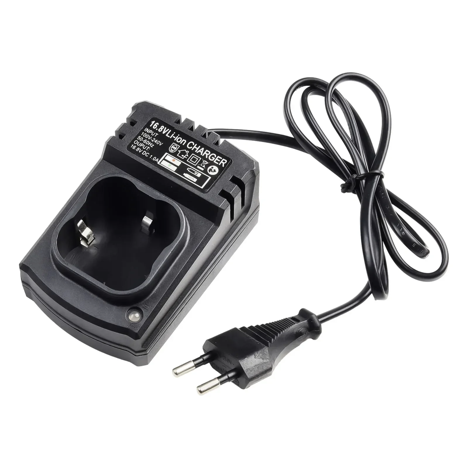 Quality Is Guaranteed Electric Drill Charger Charger 0.8m DC16.8V 1000mA 50-60Hz Black For Applicable To Fugue