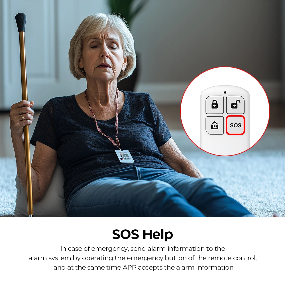 WIFI Smart Home Security Protection Alarm System 433MHZ Motion Detector Door Sensor Burglar IP Camera Work Alexa